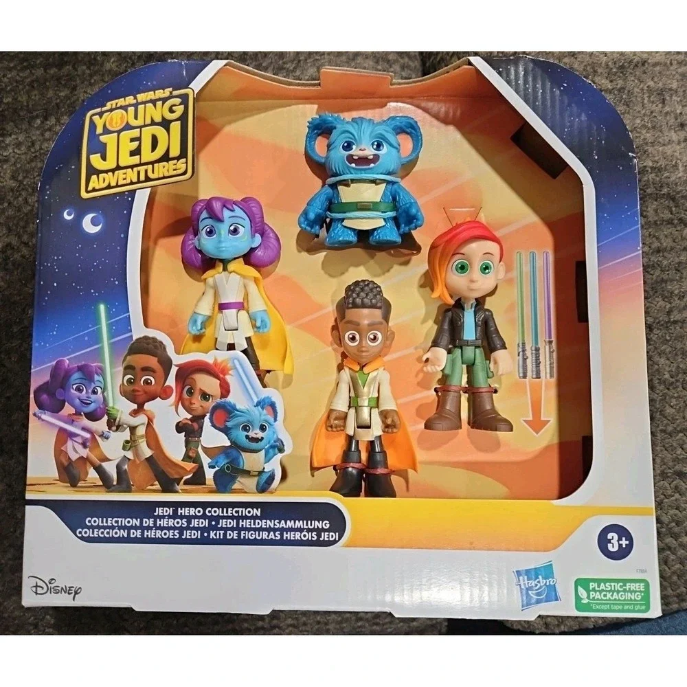 Star‎ Wars Young Jedi Adventures Jedi Hero Collection 4pk. (F)